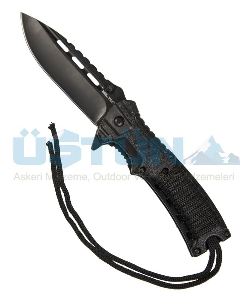 Mil-Tec® PARAKORD W.FIRE Çakı Siyah
