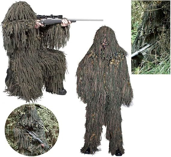 Ghillie Suit snıper Çakal Woodland 11963020 keskin nişancı Camosystems