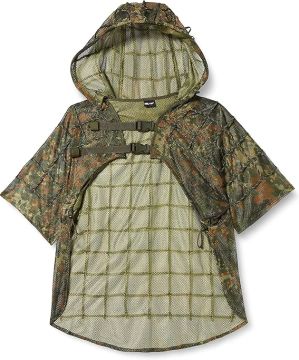 Ghillie keskin nişancı Sniper Pelerin