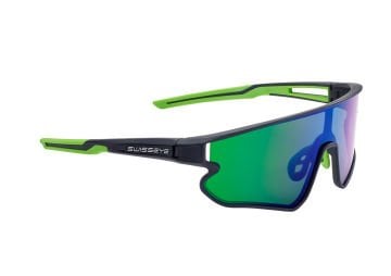 Swiss Eye Hurricane black matt/green
