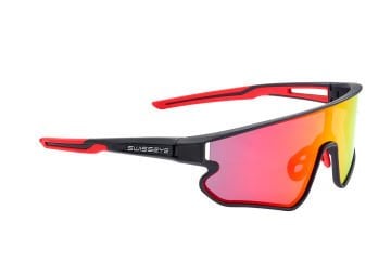 Swiss Eye Hurricane black matt/red