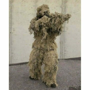 Ghillie Suit Keskin Nişancı Kamuflajı çöl