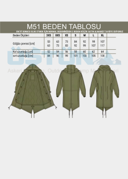 Mil-Tec® M51 Amerikan Parka - 10122101