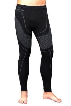 thermoform Erkek Seamless Termal Alt İçlik SİYAH
