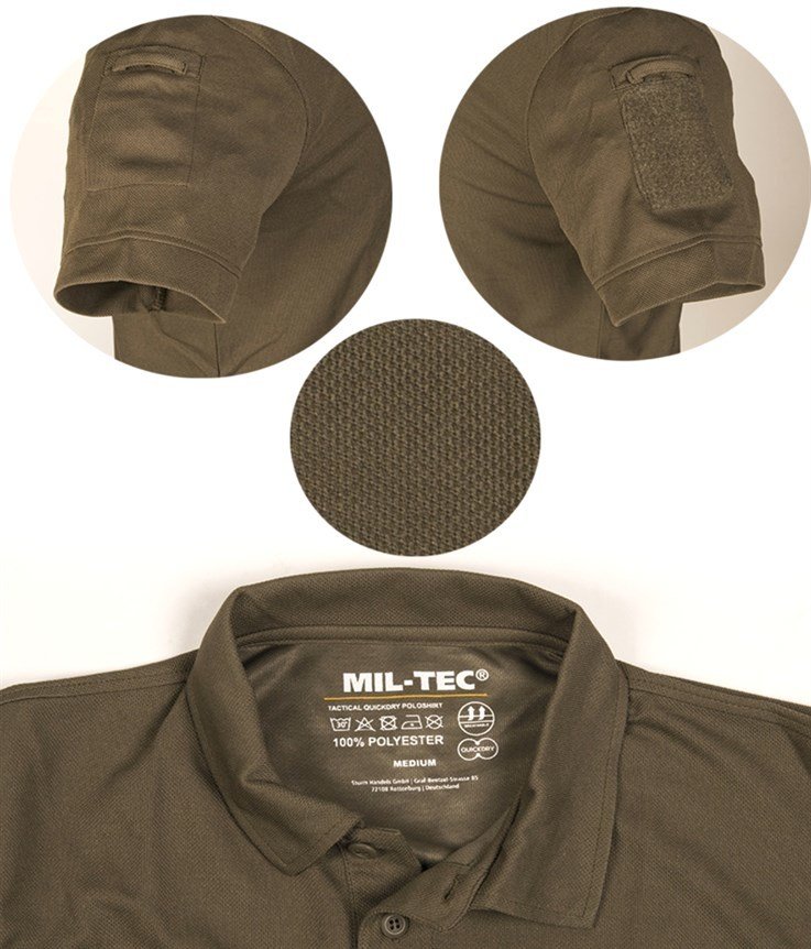 MIL-TEC Sturm Tactical Quickdry Polo Yaka Kum-10961019 L