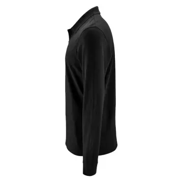 siyah polo uzun kollu T-Shirt  nort mountain