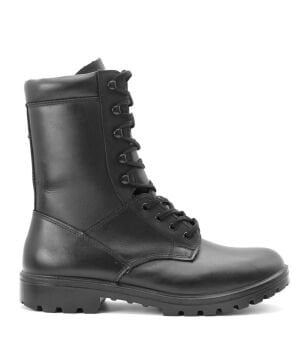 Klasik Askeri Deri Bot