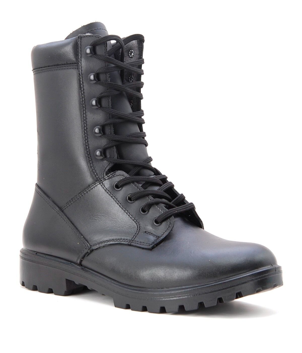 Klasik Askeri Deri Bot