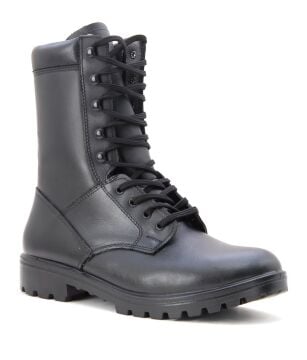 Klasik Askeri Deri Bot