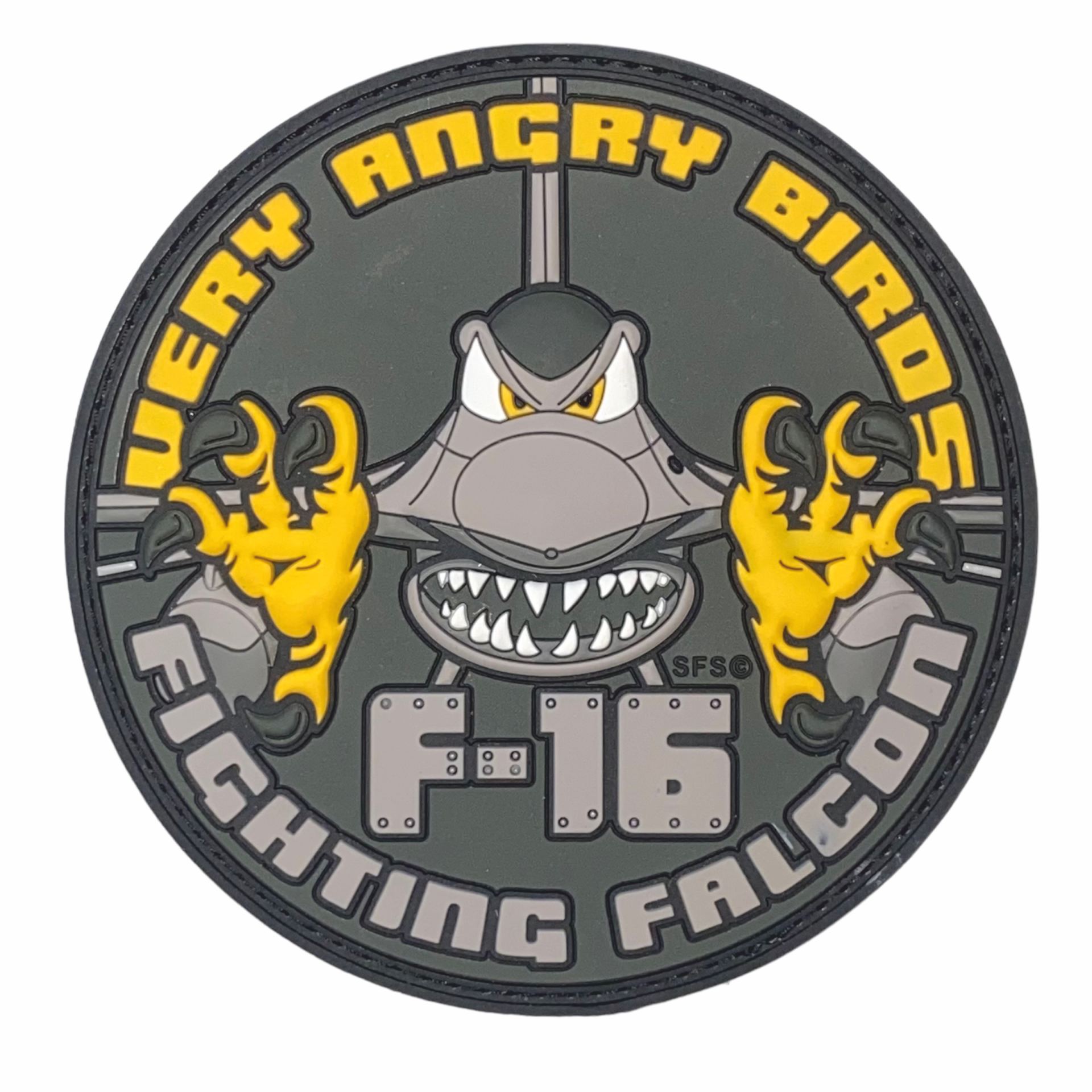 F16 3D Silikon Patch