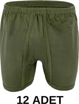 Askeri koyu Yeşil Paçalı Boxer Don