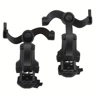 Taktik Kulaklık Ray Montaj Tutucu, Ayarlanabilir Açılır Kulaklık Braketi