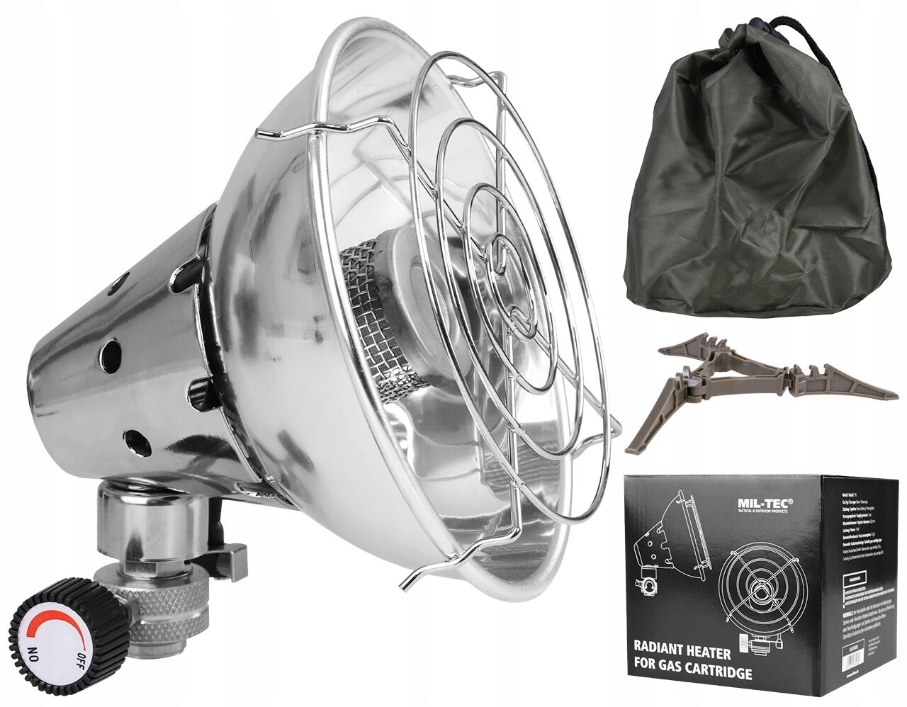 Mil-Tec EN417 Gazlı Kamp Isıtıcısı (14976050)