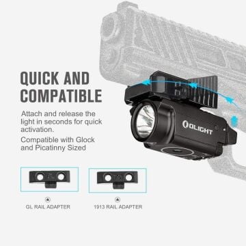 FLASHLIGHT OLIGHT BALDR RL MINI RED DOT