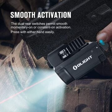 FLASHLIGHT OLIGHT BALDR RL MINI RED DOT
