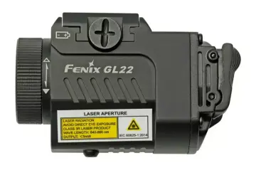Fenix ​​​​GL22, 750 lümen, kırmızı lazerli taktik silah feneri