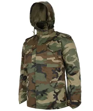 Mil-Tec® M65 Parka Ceket WOODLAND