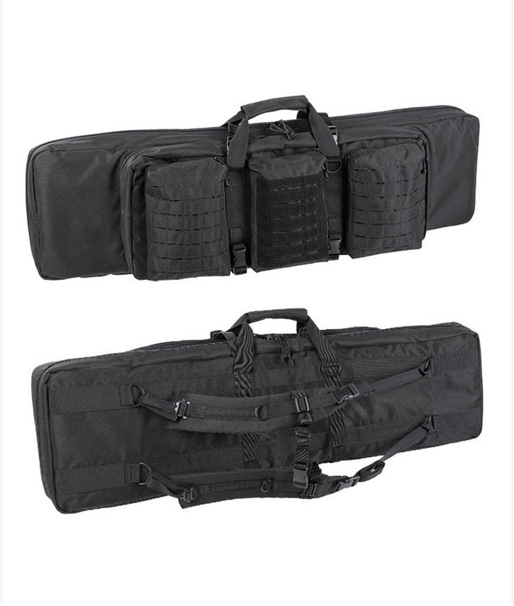 Mil-Tec® Çift Tüfek Taşıma Çantası Siyah 106 cm