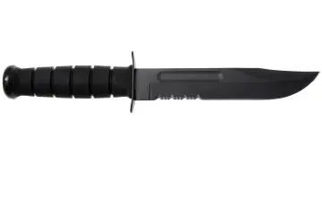 Ka-Bar Tam Boy Siyah Bıçak - Tırtıklı Kenar 1212