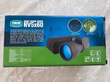 Yukon NV 5x60 Gece Görüş Dürbünü
