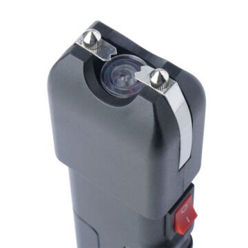 Electro Max - El Fenerli Profesyonel Şok Tabancası - 5.000 Volt - Siyah - EM12