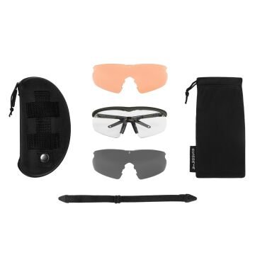 Swisseye Tactical - Raptor Pro kauçuk yeşil gözlük 10166