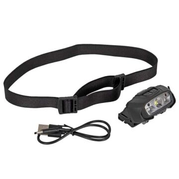 Mil-Tec - GC220 Şarj Edilebilir Kafa Lambası - 220 lm - Siyah