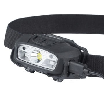 Mil-Tec - GC220 Şarj Edilebilir Kafa Lambası - 220 lm - Siyah