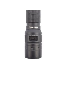 MIL-TEC® MISSION 1000 ŞARJLI EL FENERİ SİYAH