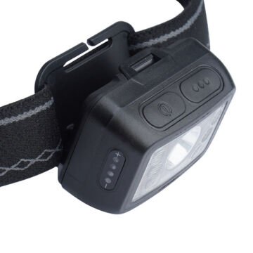 Mil-Tec - GC260 Şarj Edilebilir Kafa Lambası - 265 lm - Siyah