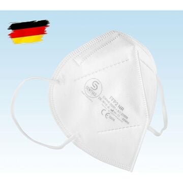 MASKE FILTECH F861 FFP2 CE Sertifikalı Beyaz Solunum Maskesi 50 adet