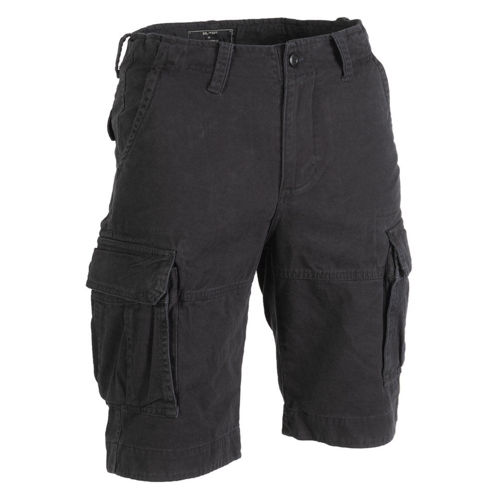 Mil-Tec® US Vintage Şort Taşlanmış siyah