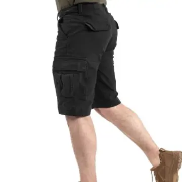 Mil-Tec® US Vintage Şort Taşlanmış siyah