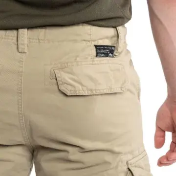 Mil-Tec® US Vintage Şort Taşlanmış krem