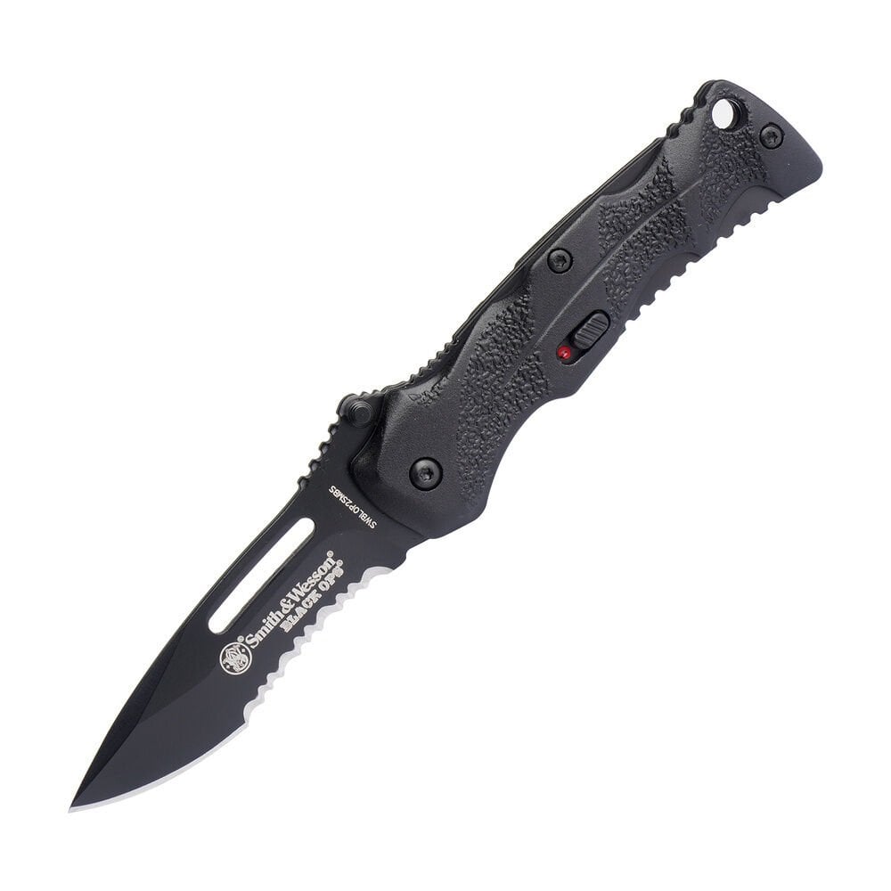 Smith&Wesson - Black Ops MAGIC Assist Katlanır Bıçak - Siyah mini