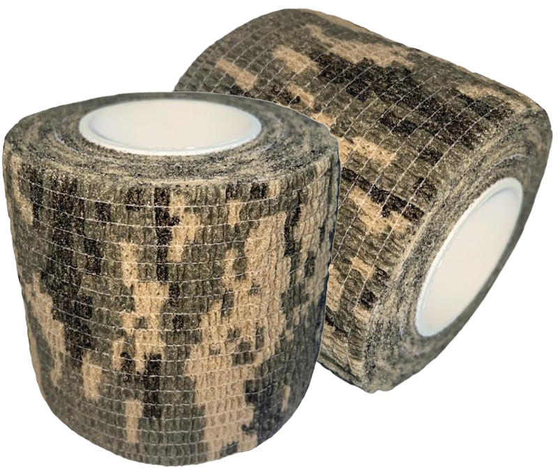 Kamuflaj Bant Acu 5 cm x 4,5 Mt Elastik Bant