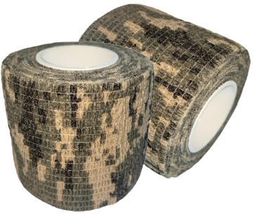 Kamuflaj Bant Acu 5 cm x 4,5 Mt Elastik Bant