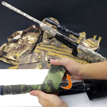 Kamuflaj Bant Acu 5 cm x 4,5 Mt Elastik Bant