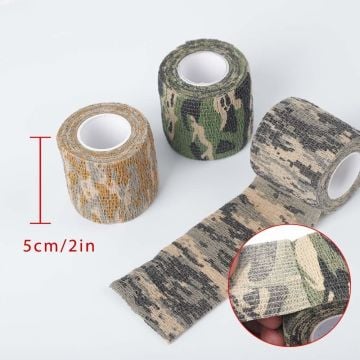 Kamuflaj Bant Avcı 5 cm x 4,5 Mt Elastik Bant