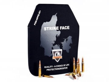 PGD ​​​​Koruyucu Plaka LW Multi NIJ Seviye III Boyut: 25 x 30 cm 1.500 g Hafif Çok Kavisli Plaka (LW)