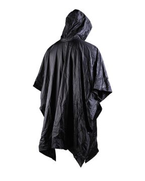 MIL-TEC®Poncho Siyah yağmur pançosu