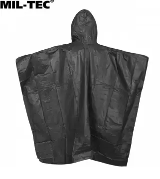 MIL-TEC®Poncho Siyah yağmur pançosu