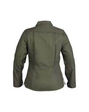 miltec II. Dünya Savaşı temalı haki bayan gömlek