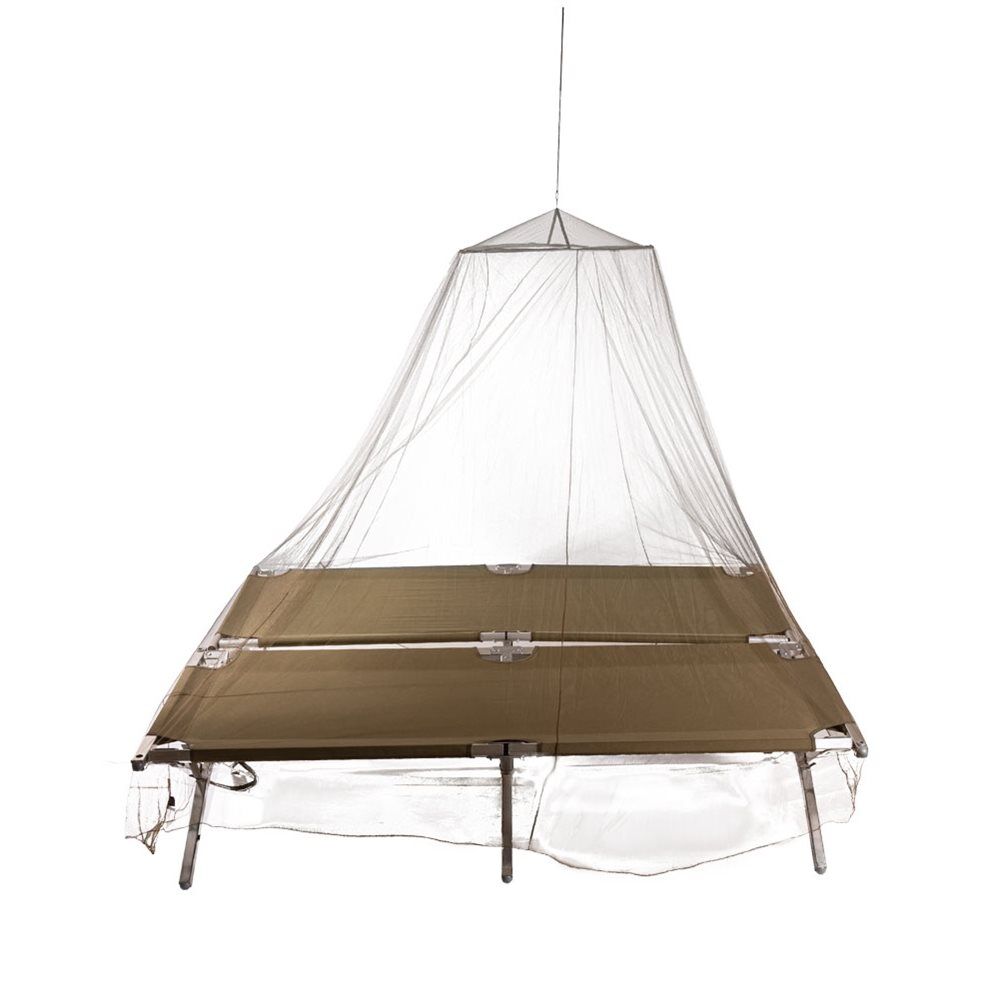 MIL-TEC® çift kişilik yatak için sineklik DOUBLE JUNGLE 65x250x1250cm YEŞİL