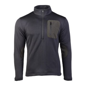 MIL-TEC® TERMO-POLAR ¾ FERMUARLI SİYAH sweatshirt