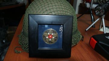 Abd Ordusu askeri Operation Iraqi Freedom Challenge Coin Army Navy Air Forces Marines Coast Guard