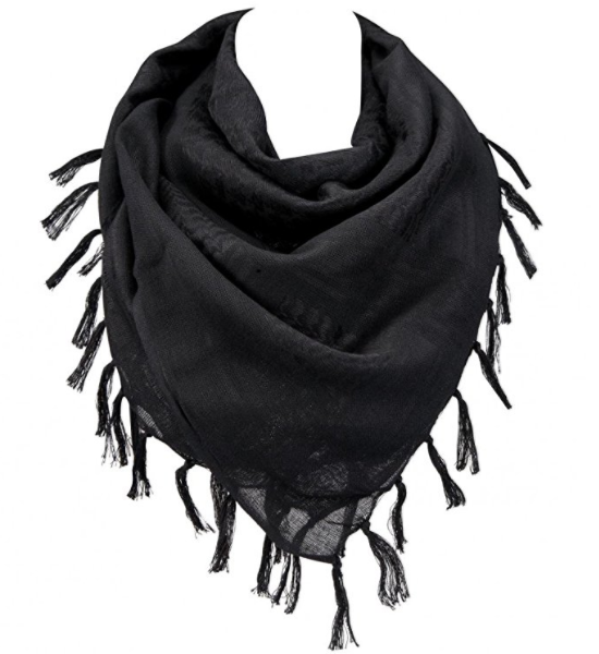 Mil-tec Shemagh Puşi Eşarp Siyah