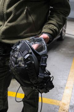 SWISS EYE® taktik gözlük R-TAC RX kask adaptörü