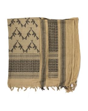 Mil-tec Shemagh Puşi Eşarp ′Tüfekli′ Çöl