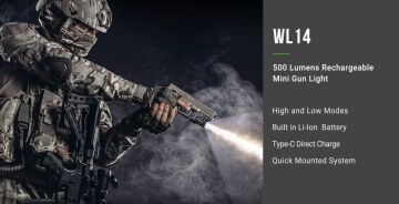 NEXTorch - WL14 Tabanca Feneri - Picatinny/Glock - 500 lm - WL14